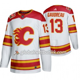 Calgary Flames Hockeydrakt Johnny Gaudreau 13 Adidas 2019 Heritage Classic Hvit Authentic - Herre